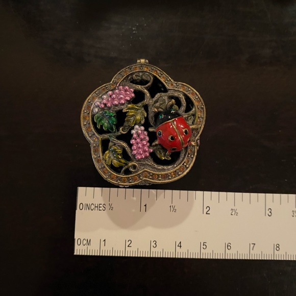 Set of 2 metal jewelry box - Picture 2 of 3